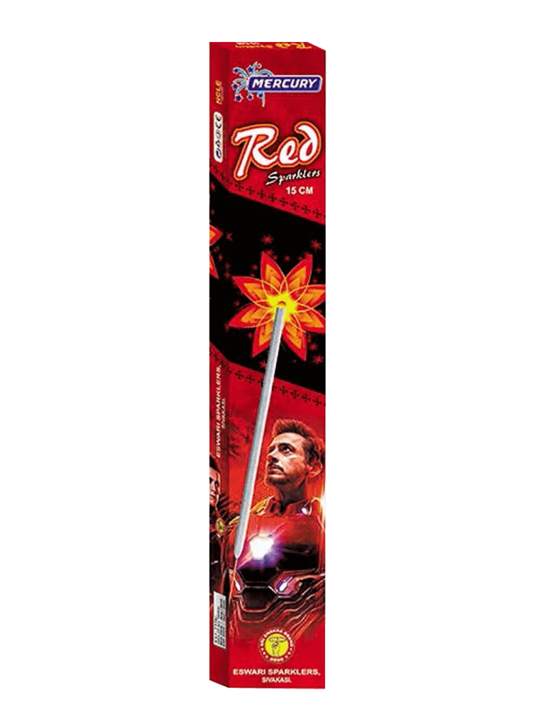 15 Cm Red Sparklers